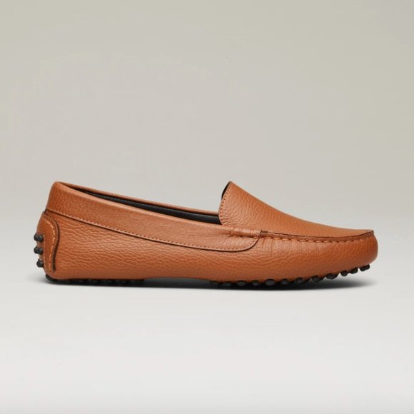 M.Gemi The Felize Drivers - EUC - Leather Cappuccino Tan Size 36.5 - Picture 2 of 6